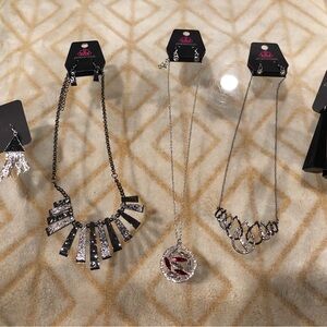 Paparazzi 5pc Jewelry Set - The Mane Course & Statement Dangles